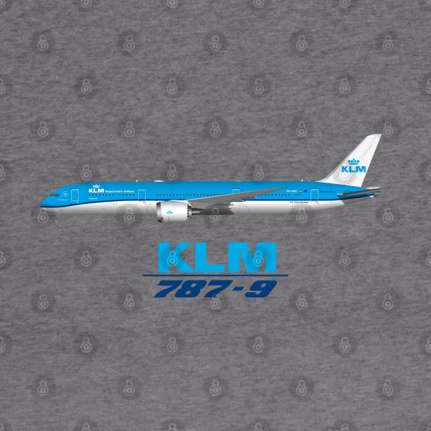 KLM 787-9 by SteveHClark